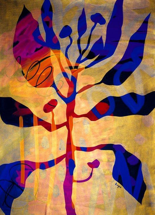 Lupo - Urban Jungle 210 - Real Gold - XXL-NO Reserve, Antiek en Kunst, Kunst | Designobjecten