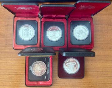 Canada. Dollar (5 pcs) 1971/1982 - All PROOF LIKE & in beschikbaar voor biedingen