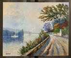 Christiane Stenfort (1940) - Bord de Seine vers Duclair