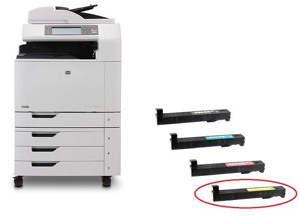 Second Hand HP - Huismerk Toner Geel CM6040, CM6030, CM6049, Computers en Software, Printerbenodigdheden, Toner, Nieuw, Ophalen of Verzenden