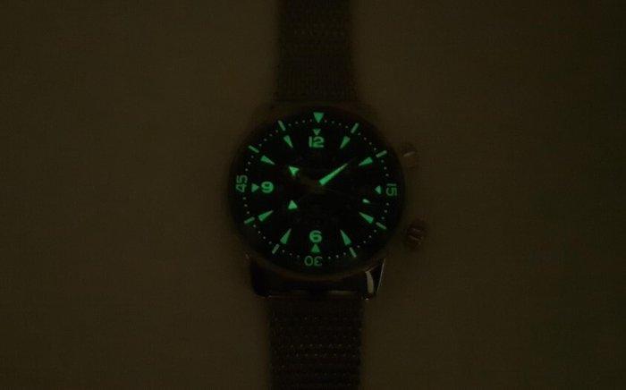 Landeron Compresor GMT Vintage - Homme - 2020 et après, Handtassen en Accessoires, Horloges | Heren