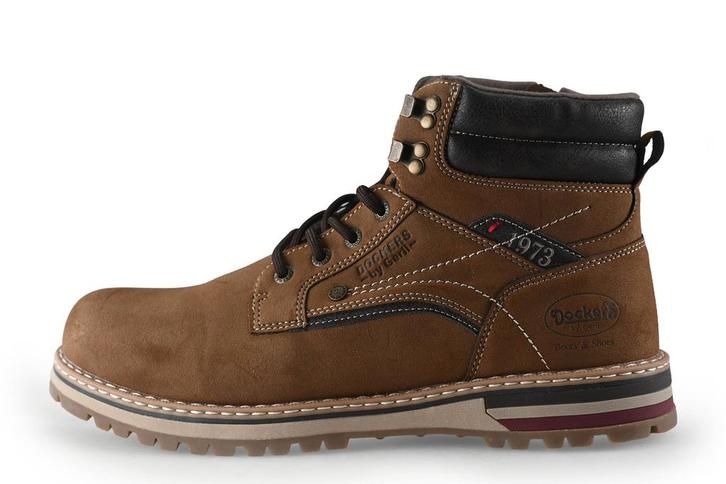 Dockers By Gerli Veterboots in maat 44 Bruin, Kleding | Heren, Schoenen, Bruin, Zo goed als nieuw, Boots, Verzenden