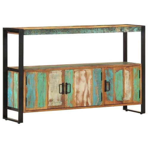 vidaXL Dressoir 120x30x75 cm massief gerecycled hout, Huis en Inrichting, Kasten | Dressoirs, Nieuw, Verzenden