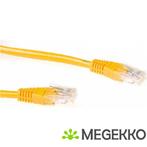 ACT Gele 5 meter U/UTP CAT6A patchkabels met RJ45, Informatique & Logiciels, Pc & Câble réseau, Verzenden