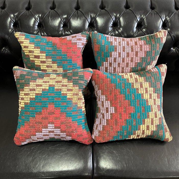 (4) Kilim authentique Boho - Coussin, Huis en Inrichting, Stoffering | Tapijten en Vloerkleden