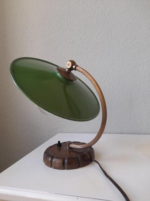 PAT - Bureaulamp - Le Phare - Teak, Antiek en Kunst, Curiosa en Brocante