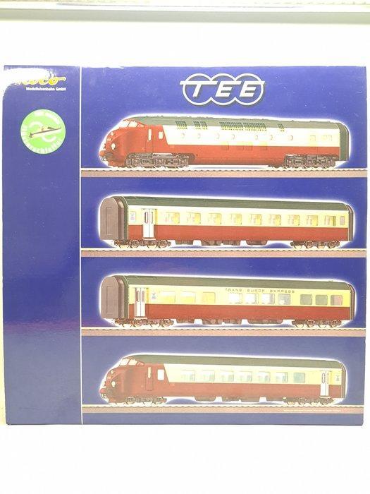 Roco H0 - 69123 - Rame automotrice (1) - TEE RAm Edelweiss, Hobby en Vrije tijd, Modeltreinen | H0