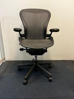 Herman Miller Aeron Bureaustoel - Refurbished - Nieuwstaat, Verzenden, Zwart, Zo goed als nieuw, Bureaustoel