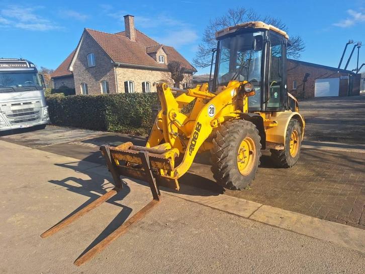 JCB 408 B, Zakelijke goederen, Machines en Bouw | Kranen en Graafmachines, Ophalen