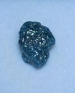 Fonkelende blauwe ruwe diamant. 1,70 karaat. Geen, Verzamelen