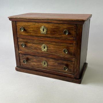 Commode - Miniature commode du début du XIXe siècle - une