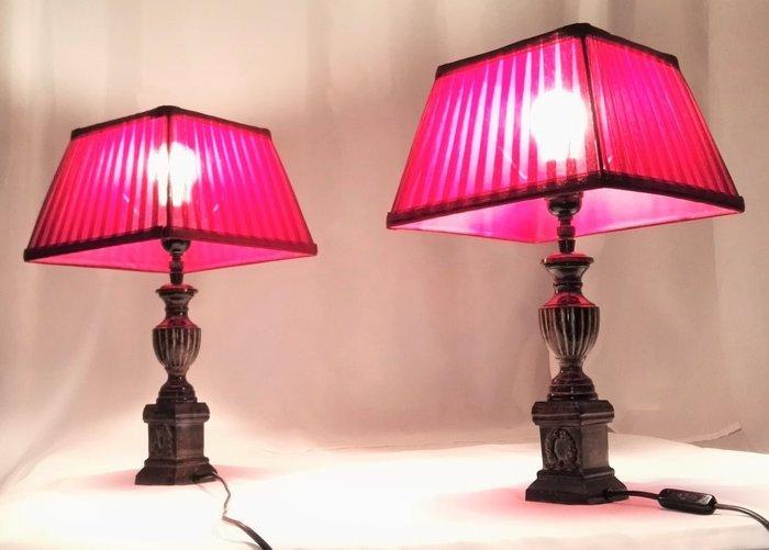 Elegante zware lampen in Empirestijl - Lampe de table (2) -, Antiek en Kunst, Kunst | Designobjecten