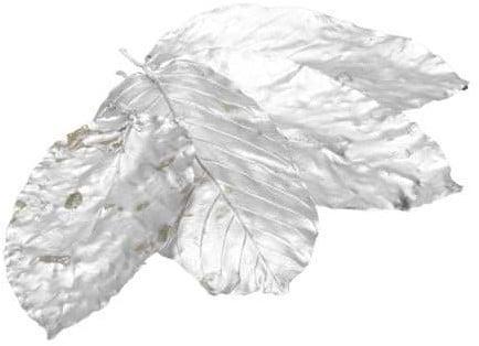 Sal Leaves Zilver ca. 15 cm 20 stuks, Huis en Inrichting, Woonaccessoires | Kunstplanten en Kunstbloemen, Nieuw