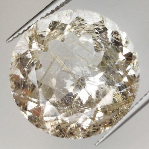 Zonder Minimumprijs Quartz - 19.66 ct - Instituto Gemólogico, Handtassen en Accessoires, Edelstenen