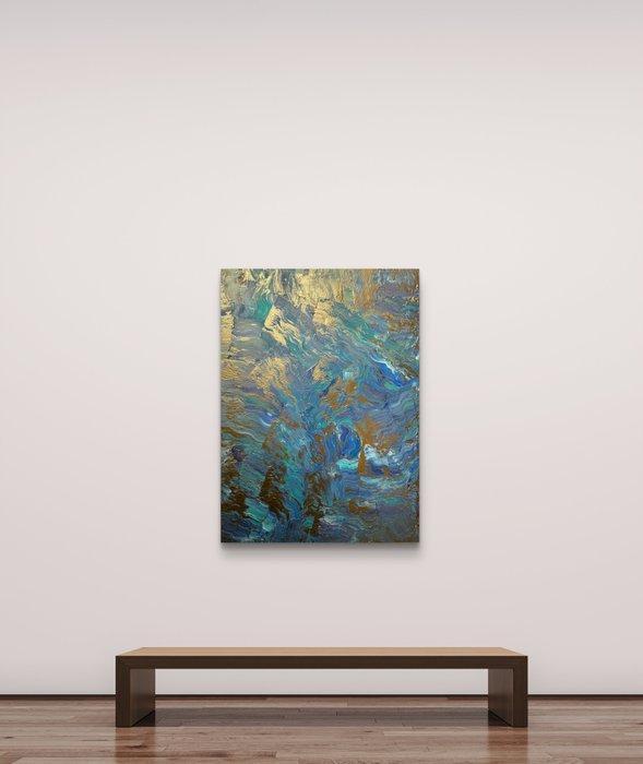 LeeJaimy - Oceaansymfonie, Antiek en Kunst, Kunst | Schilderijen | Modern