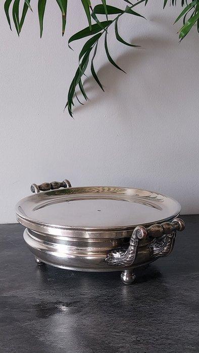 N.B Maitre dOrfèvre - Schotel - Verzilverd - Chauffe-plat, Antiek en Kunst, Antiek | Overige Antiek