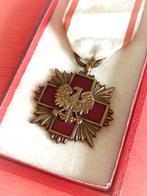 Polen - Medische corps - Medaille - Red Cross Badge in box, Verzamelen, Militaria | Algemeen