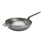 Wokpan | MINERAL B | Plaatstaal | Div. Warmtebronnen |, Verzenden, Nieuw in verpakking
