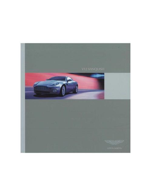 2004 ASTON MARTIN VANQUISH BROCHURE ENGELS, Livres, Autos | Brochures & Magazines, Enlèvement ou Envoi