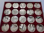 België. 20 Silver Medals 1980 - 686,2 gr Ag (.999), Timbres & Monnaies, Monnaies & Billets de banque | Accessoires