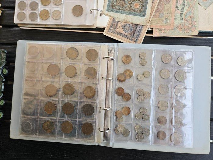 Wereld. Mixed lot 9.2kg from 1900s/2000s, coins, banknotes,, Postzegels en Munten, Munten | Europa | Niet-Euromunten