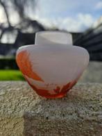 Emile Gallé - Vaas - Glas - Vaasschilderij Art Nouveau, Antiek en Kunst