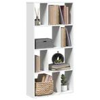 vidaXL Boekenkast 60x20x120 cm bewerkt hout wit, Verzenden, Nieuw