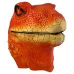 Hagedis masker (oranje), Verzenden, Nieuw