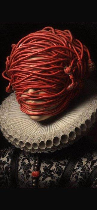 Slasky - “Identità in tensione”, Antiek en Kunst, Kunst | Schilderijen | Modern