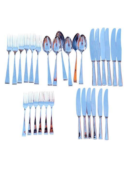 Alfacrom - Bestekset (30) - Staal - GEEN MINIMUMPRIJS!, Antiek en Kunst, Antiek | Meubels | Tafels