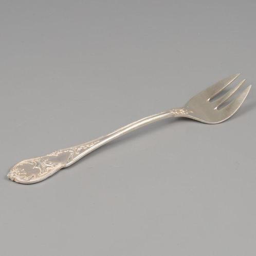 Wolfers Frères Art Nouveau - Oestervork (12) - .800 zilver, Antiek en Kunst, Antiek | Zilver en Goud