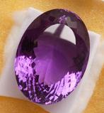 Zonder minimumprijs Amethist - 62.83 ct - Instituto, Handtassen en Accessoires, Edelstenen, Nieuw