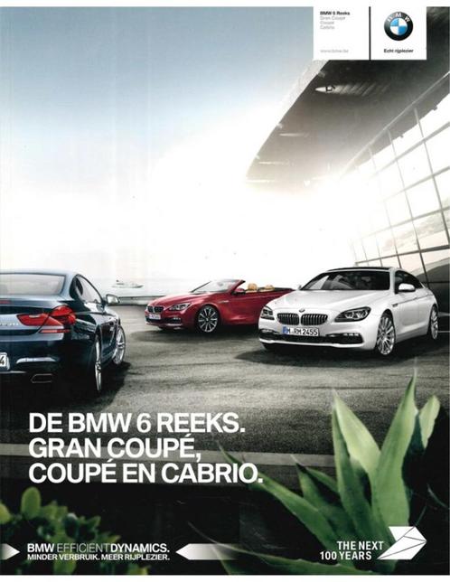 2016 BMW 6 SERIE BROCHURE NEDERLANDS, Boeken, Auto's | Folders en Tijdschriften, Ophalen of Verzenden