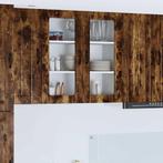 vidaXL Keuken Kast met plank Rook Eiken 80 x 31 x 80 cm, Huis en Inrichting, Verzenden, Nieuw