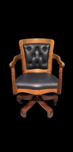 Bureaustoel - Hout, IJzer - Directiestoel Noorwegen, Antiek en Kunst