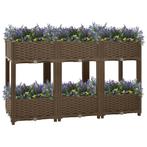 vidaXL Plantenbak verhoogd 120x40x71 cm polypropyleen, Tuin en Terras, Bloempotten, Verzenden, Nieuw