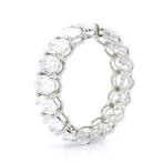 Sans Prix de Réserve - Bague Platine - 5.29ct. tw. Diamant, Nieuw