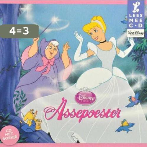 Disney - Assepoester - lees en luisterboek 9789047618874, Boeken, Kinderboeken | Kleuters, Gelezen, Verzenden