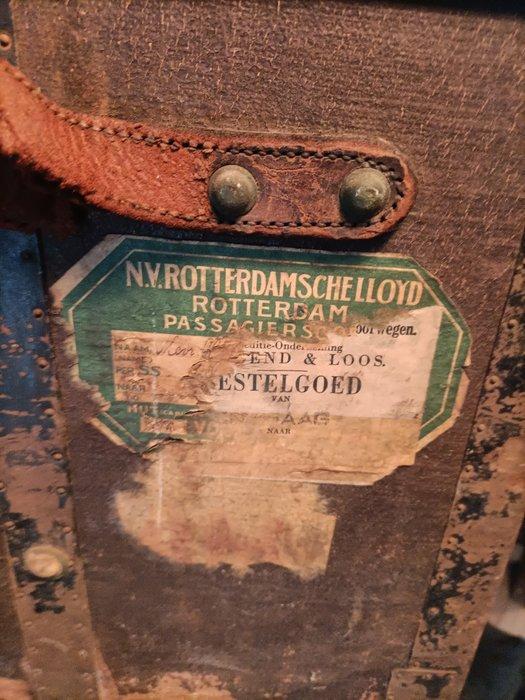 Hutkoffers De Vries & Zn., Rotterdam, N.V. Rotterdamsche, Antiek en Kunst, Curiosa en Brocante