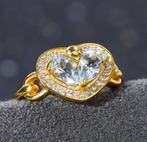 Zonder minimumprijs - Ring Zilver - 0.78ct. tw. Aquamarijn, Nieuw