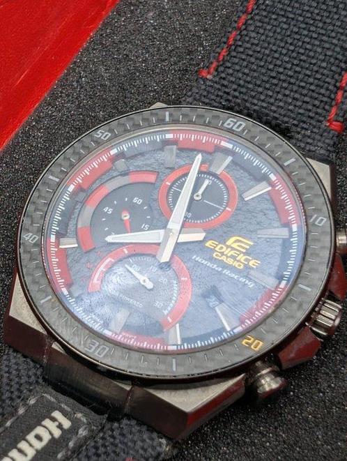 Casio Edifice - Honda Racing Carbon Limited Edition - Heren, Verzamelen, Automerken, Motoren en Formule 1
