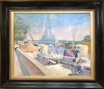 Lucien Adrion (1889-1953) - Quai de New York à Paris, Antiek en Kunst