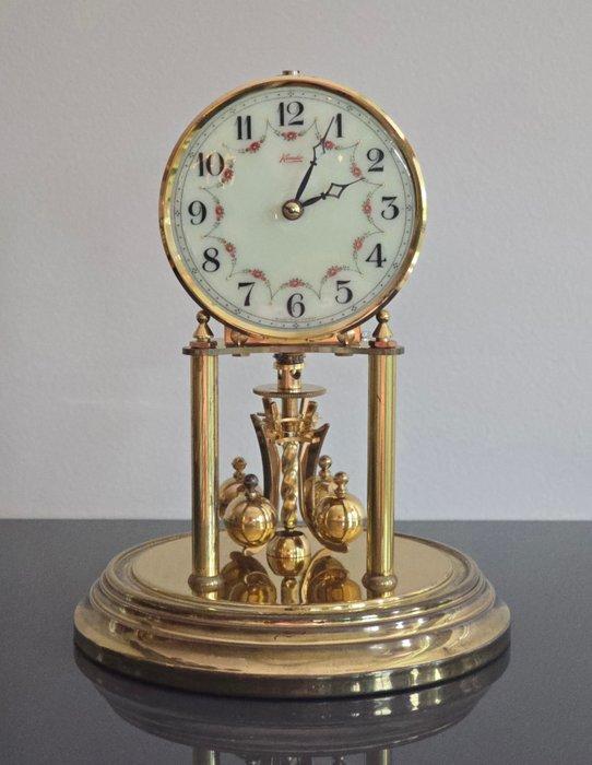 Pendule - KUNDO - jaarklokje - gereviseerd - 1960-1970, Antiek en Kunst, Antiek | Klokken