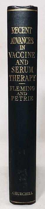 Alexander Fleming - Recent Advances in Vaccine and Serum, Antiek en Kunst, Antiek | Boeken en Manuscripten