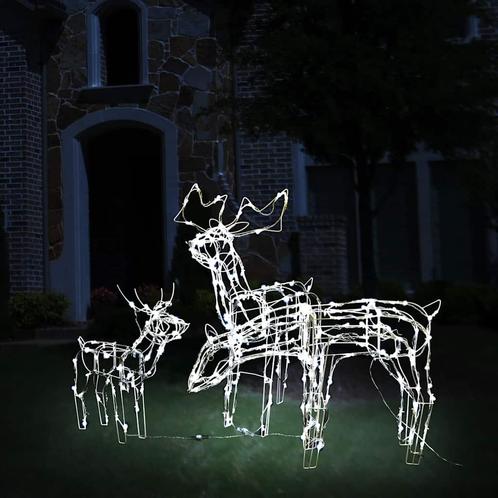 vidaXL 3-delige Kerstverlichting rendieren 229 LEDs, Diversen, Kerst, Nieuw, Verzenden