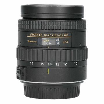 Tokina 10-17mm f/3.5-4.5 Fisheye (Canon EF-S) met garantie, Verzenden