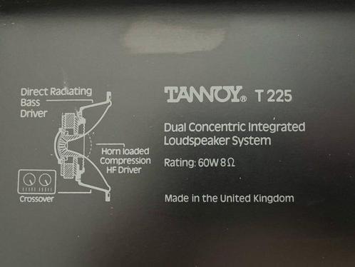 Tannoy - Mayfair T225 à charge réflexe à pavillon, Audio, Tv en Foto, Radio's