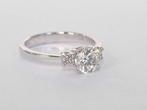 Bague de fiançailles - 18 carats Or blanc - 1.12ct. tw.