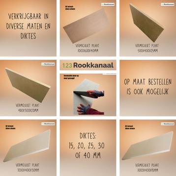 Vermiculiet plaat voordelig, Verzenden