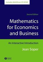 Mathematics For Economics And Business 9781405111270, Boeken, Verzenden, Gelezen, Jean Soper